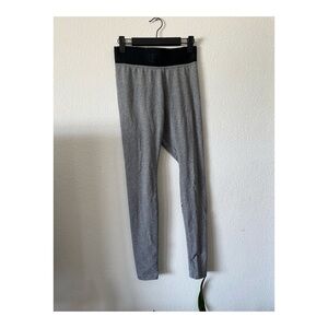 Nike Gray Leggings Athletic Fit